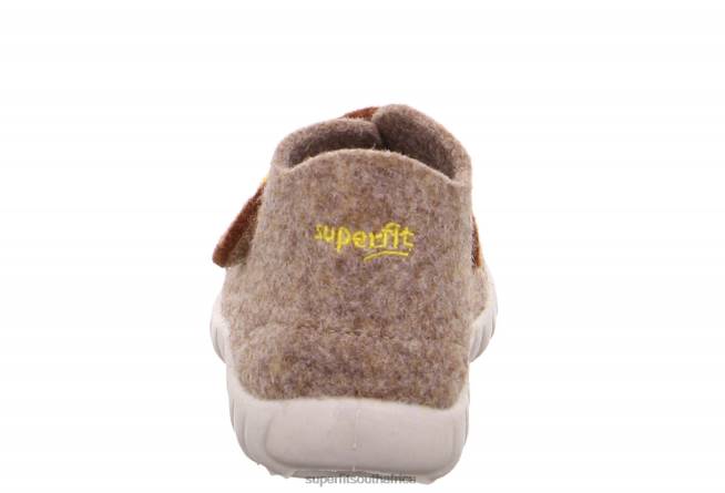 HAPPY - Slipper with Velcro Fastener Babies Beige NLL0110 Superfit Slippers