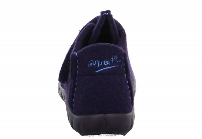 HAPPY - Slipper with Velcro Fastener Babies Blue NLL0111 Superfit Slippers