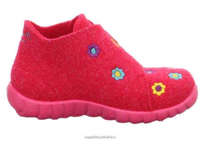 HAPPY - Slipper with Velcro Fastener Babies Red NLL0152 Superfit Slippers