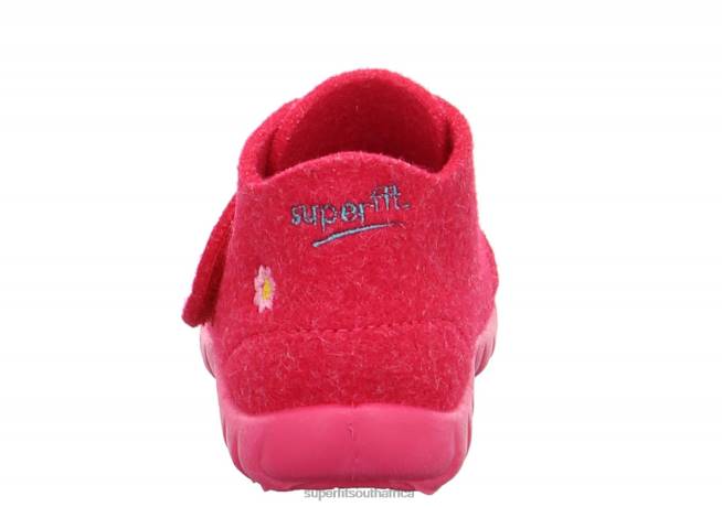 HAPPY - Slipper with Velcro Fastener Babies Red NLL0152 Superfit Slippers