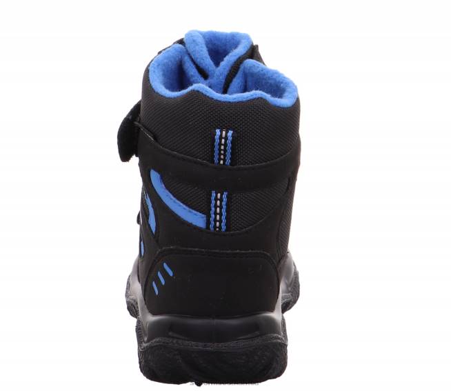 HUSKY - Boot with Velcro Fastener Toddlers Black/Blue NLL0701 Superfit Boots