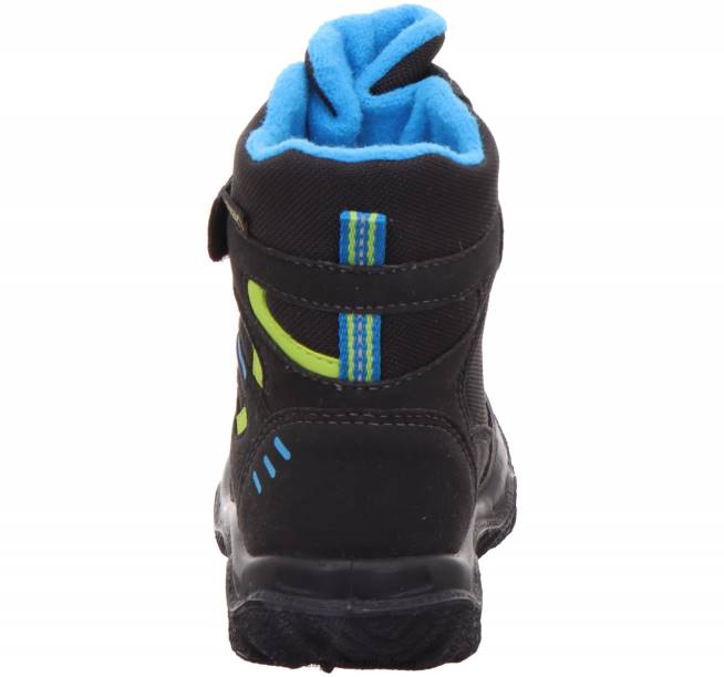 HUSKY - Boot with Velcro Fastener Toddlers Black/Blue NLL0723 Superfit Boots