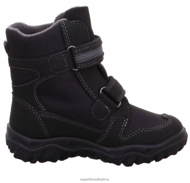 HUSKY - Boot with Velcro Fastener Toddlers Black/Grey NLL0731 Superfit Boots