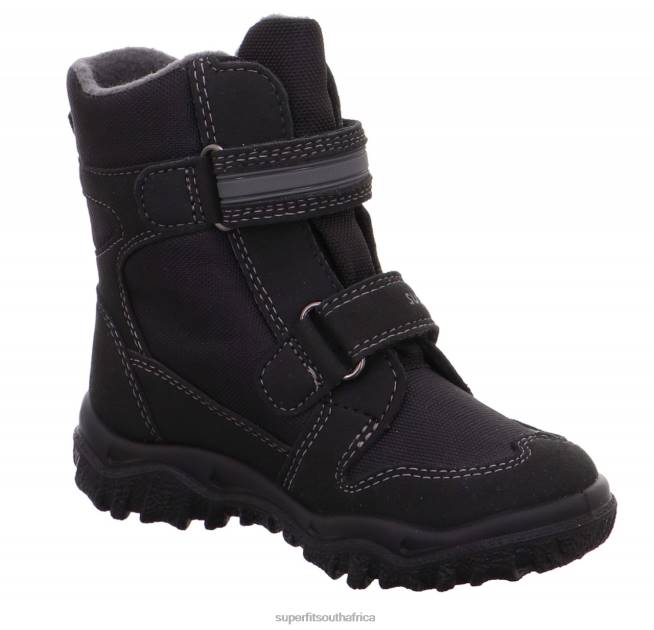 HUSKY - Boot with Velcro Fastener Toddlers Black/Grey NLL0731 Superfit Boots