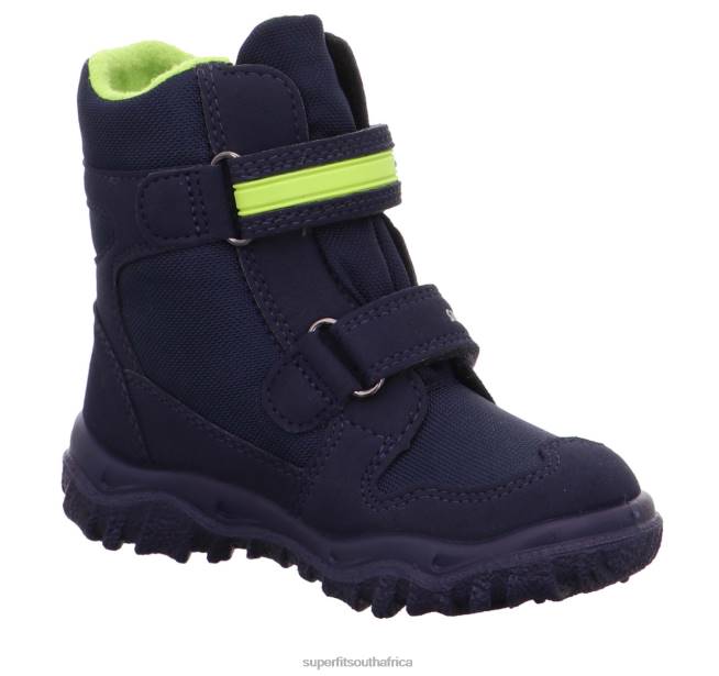 HUSKY - Boot with Velcro Fastener Toddlers Blue/Green NLL0699 Superfit Boots