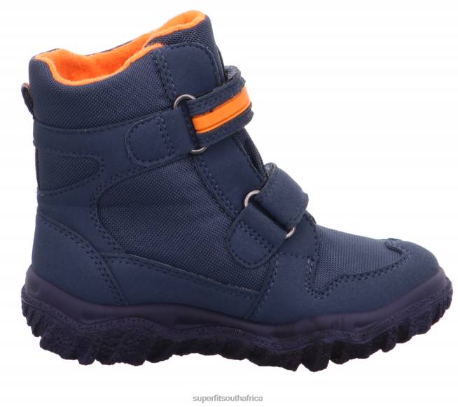 HUSKY - Boot with Velcro Fastener Toddlers Blue/Orange NLL0702 Superfit Boots