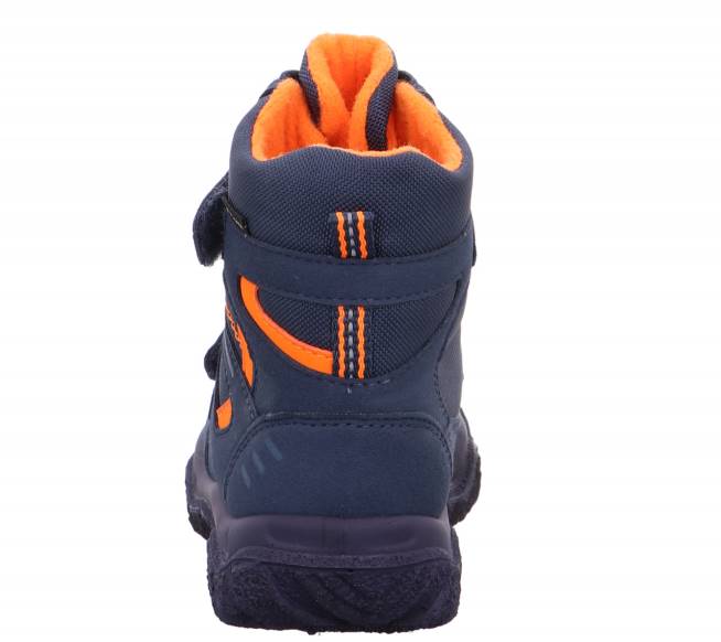 HUSKY - Boot with Velcro Fastener Toddlers Blue/Orange NLL0702 Superfit Boots