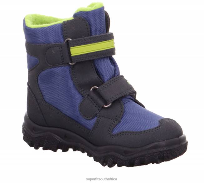 HUSKY - Boot with Velcro Fastener Toddlers Grey/Blue NLL0767 Superfit Boots