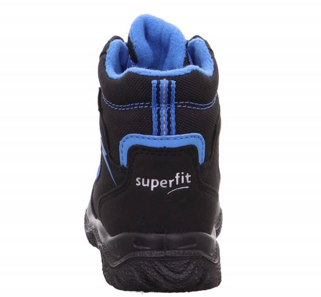 HUSKY1 - Boot with Lacing Babies Black/Blue NLL0482 Superfit Boots