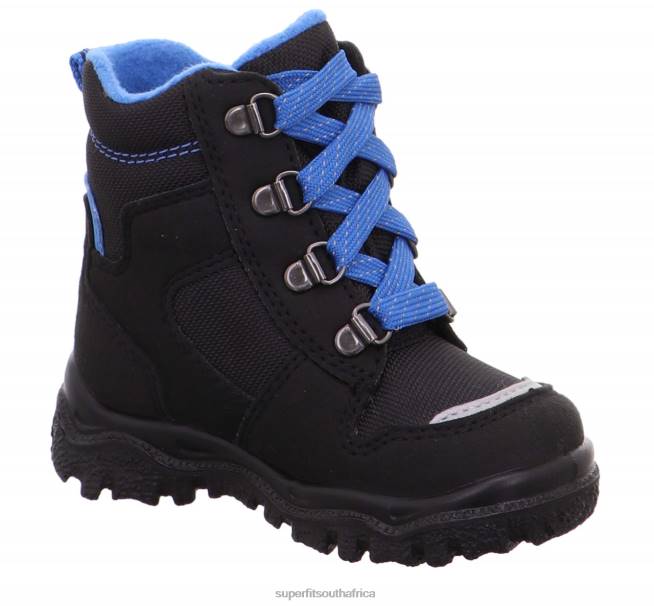 HUSKY1 - Boot with Lacing Babies Black/Blue NLL0482 Superfit Boots