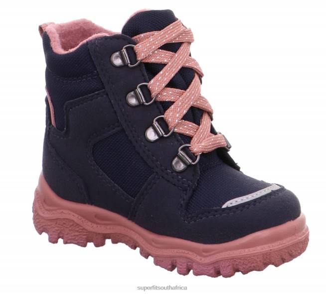 HUSKY1 - Boot with Lacing Babies Blue/Pink NLL0460 Superfit Boots