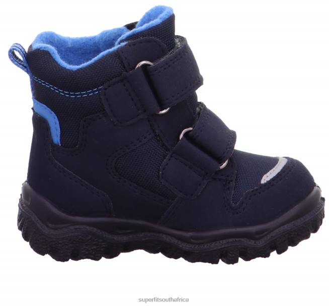 HUSKY1 - Boot with Velcro Fastener Babies Blue NLL0457 Superfit Boots