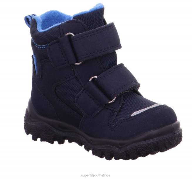 HUSKY1 - Boot with Velcro Fastener Babies Blue NLL0457 Superfit Boots