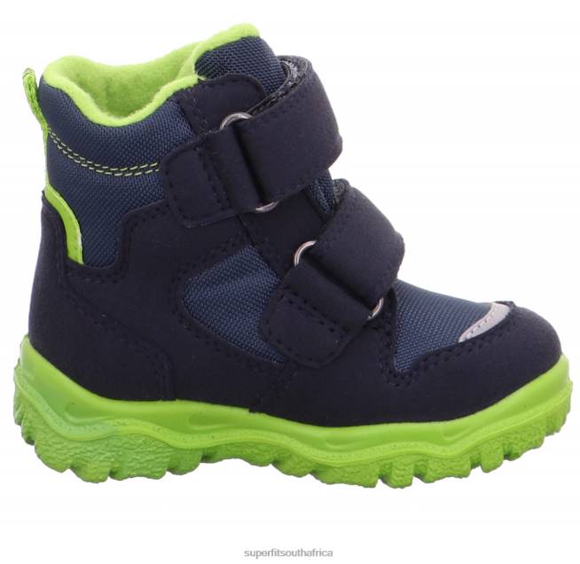 HUSKY1 - Boot with Velcro Fastener Babies Blue/Green NLL0452 Superfit Boots