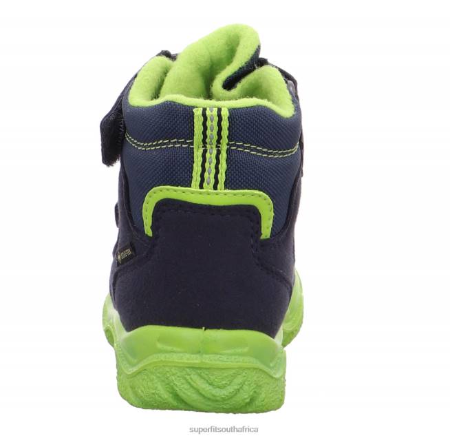 HUSKY1 - Boot with Velcro Fastener Babies Blue/Green NLL0452 Superfit Boots