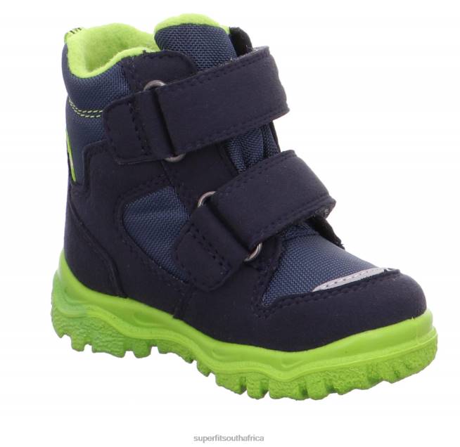 HUSKY1 - Boot with Velcro Fastener Babies Blue/Green NLL0452 Superfit Boots