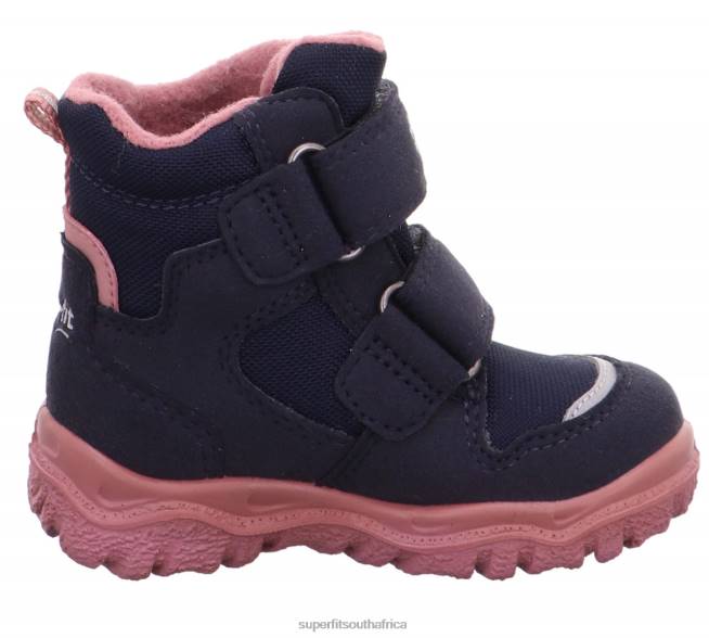 HUSKY1 - Boot with Velcro Fastener Babies Blue/Pink NLL0496 Superfit Boots