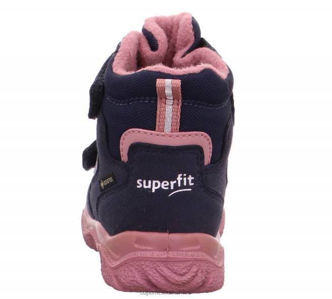 HUSKY1 - Boot with Velcro Fastener Babies Blue/Pink NLL0496 Superfit Boots