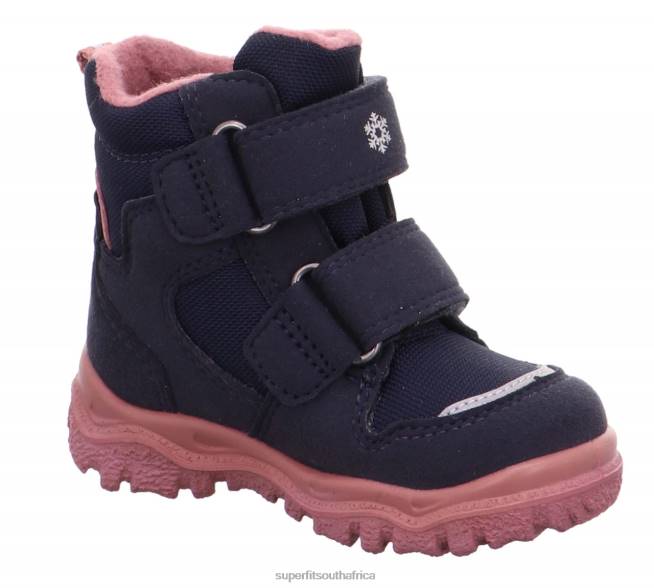 HUSKY1 - Boot with Velcro Fastener Babies Blue/Pink NLL0496 Superfit Boots