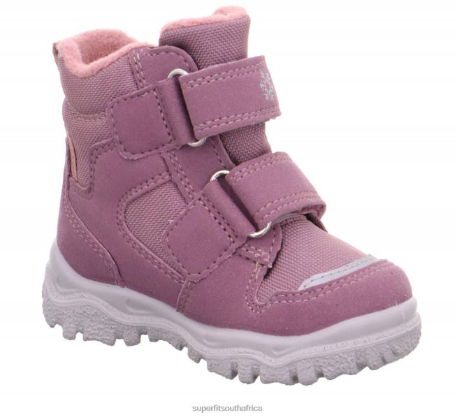 HUSKY1 - Boot with Velcro Fastener Babies Purple/Pink NLL0475 Superfit Boots