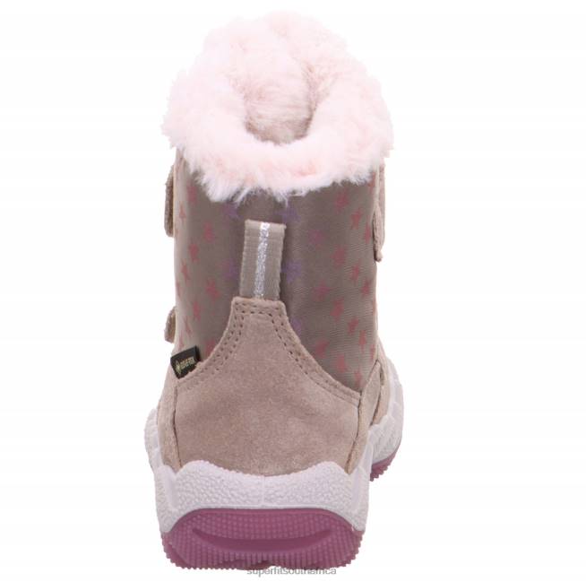 ICEBIRD - Boot with Velcro Fastener Babies Beige/Pink NLL0492 Superfit Boots