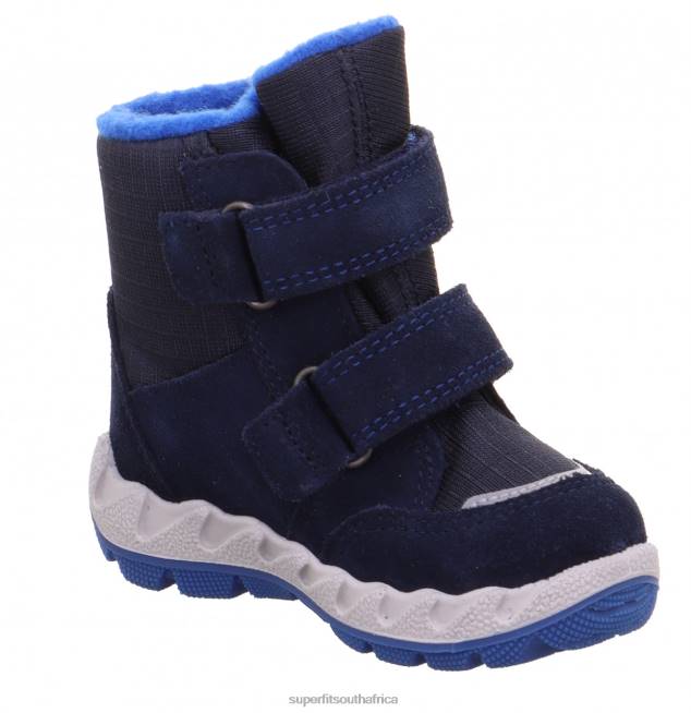 ICEBIRD - Boot with Velcro Fastener Babies Blue NLL0474 Superfit Boots