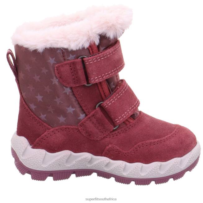 ICEBIRD - Boot with Velcro Fastener Babies Pink NLL0446 Superfit Boots