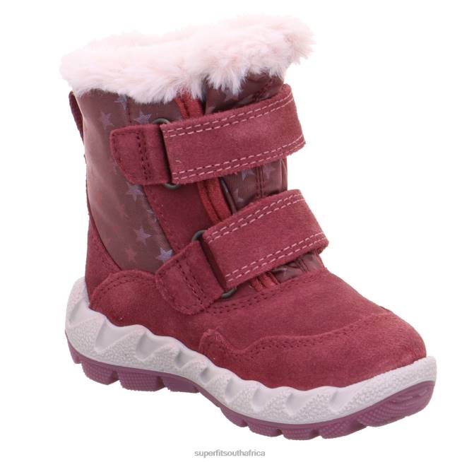 ICEBIRD - Boot with Velcro Fastener Babies Pink NLL0446 Superfit Boots