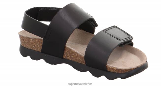 JELLIES - Sandal with Velcro Fastener Toddlers Black NLL0581 Superfit Sandals