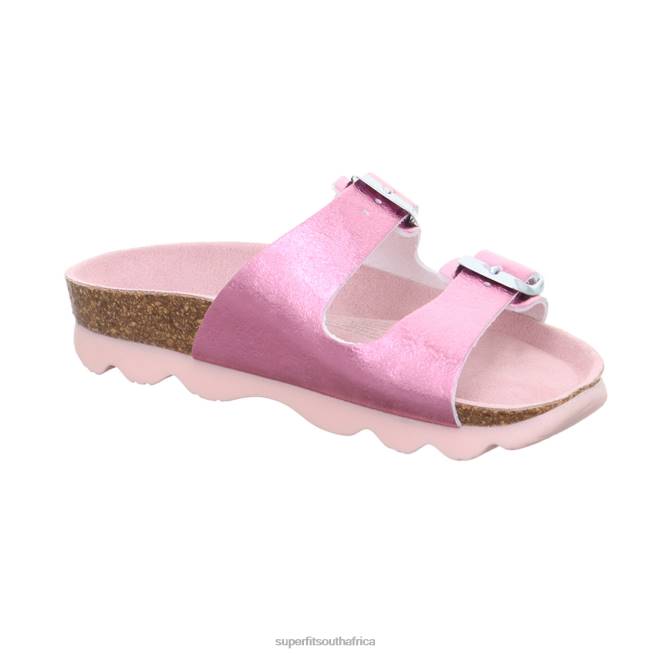 JELLIES - Slipper with Buckle Toddlers Pink NLL0590 Superfit Slippers