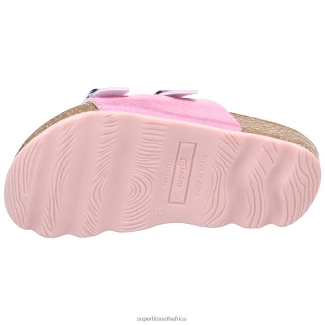 JELLIES - Slipper with Buckle Toddlers Pink NLL0590 Superfit Slippers