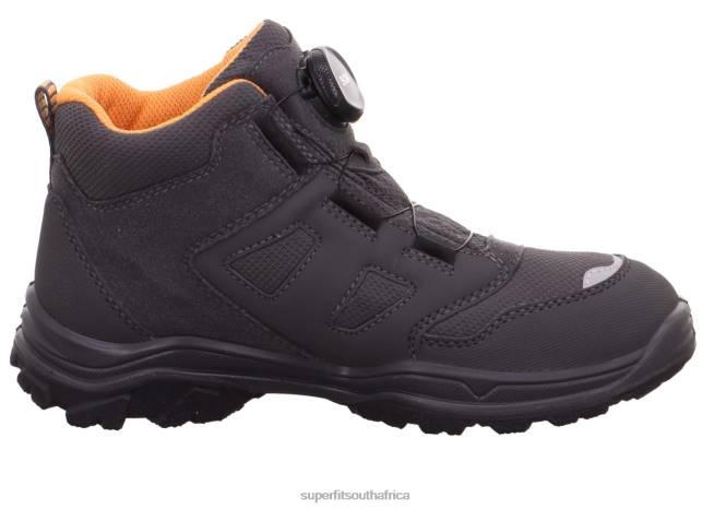 JUPITER - Boot with BOA Fit System Toddlers Grey/Orange NLL0901 Superfit Boots