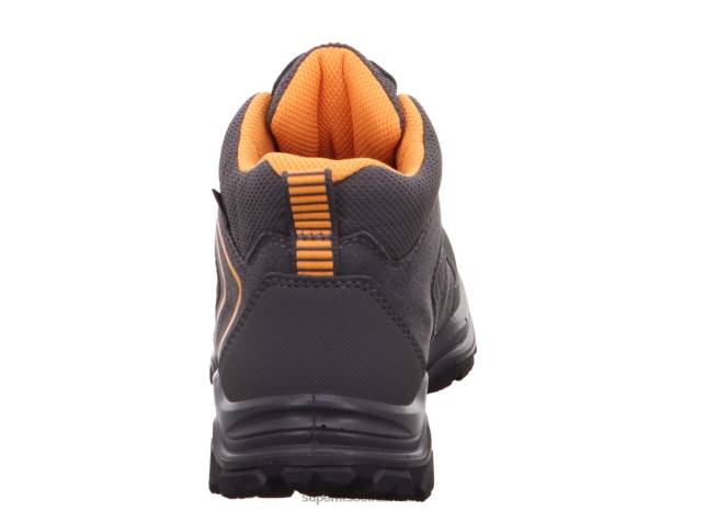 JUPITER - Boot with BOA Fit System Toddlers Grey/Orange NLL0901 Superfit Boots