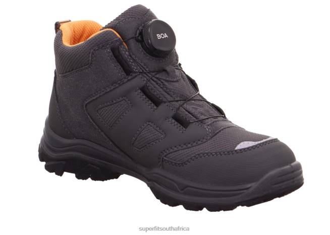 JUPITER - Boot with BOA Fit System Toddlers Grey/Orange NLL0901 Superfit Boots