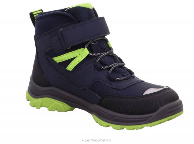 JUPITER - Boot with Velcro Fastener Toddlers Blue/Green NLL0902 Superfit Boots