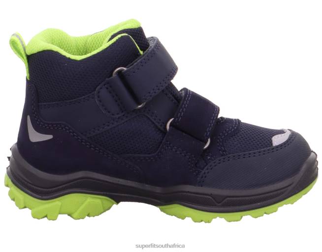 JUPITER - Boot with Velcro Fastener Toddlers Blue/Light Green NLL0768 Superfit Boots