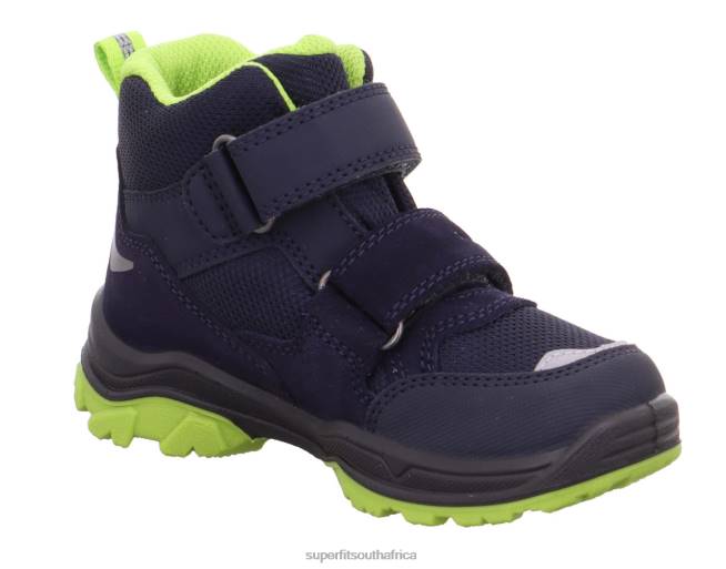 JUPITER - Boot with Velcro Fastener Toddlers Blue/Light Green NLL0768 Superfit Boots