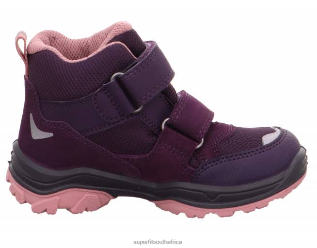 JUPITER - Boot with Velcro Fastener Toddlers Purple/Pink NLL0707 Superfit Boots