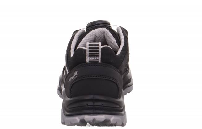 JUPITER - Sneakers low with BOA Fit System Toddlers Black/Light grey NLL0889 Superfit Low Sneakers