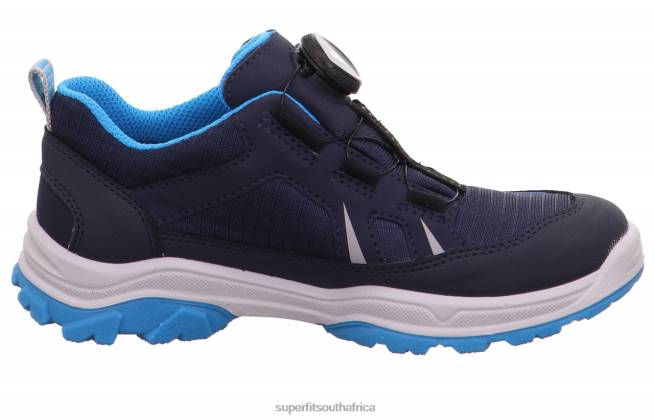 JUPITER - Sneakers low with BOA Fit System Toddlers Blue/Turquoise NLL0891 Superfit Low Sneakers