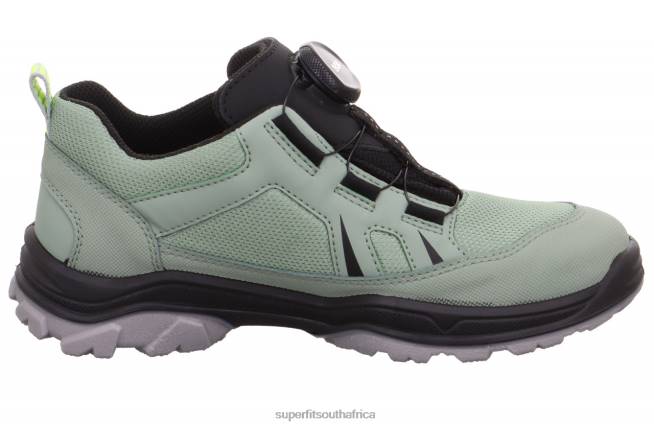 JUPITER - Sneakers low with BOA Fit System Toddlers Light Green/Black NLL0886 Superfit Low Sneakers