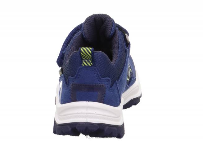 JUPITER - Sneakers low with Velcro Fastener Toddlers Blue/Light Green NLL0770 Superfit Low Sneakers