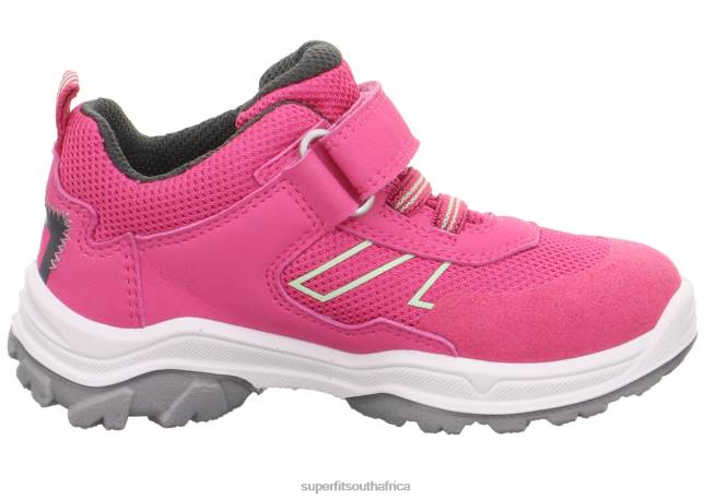 JUPITER - Sneakers low with Velcro Fastener Toddlers Pink/Light Green NLL0805 Superfit Low Sneakers