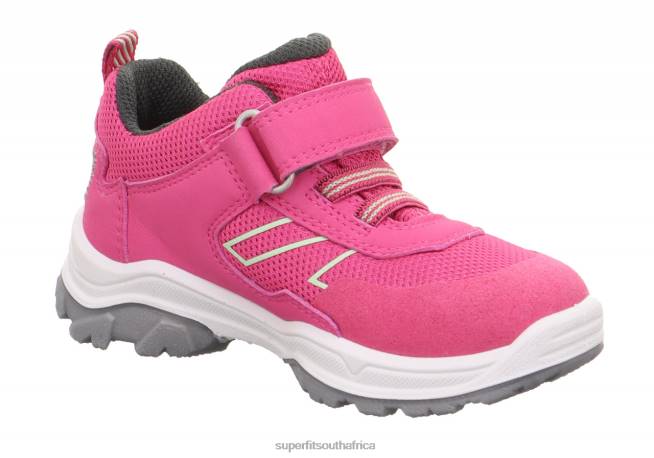 JUPITER - Sneakers low with Velcro Fastener Toddlers Pink/Light Green NLL0805 Superfit Low Sneakers