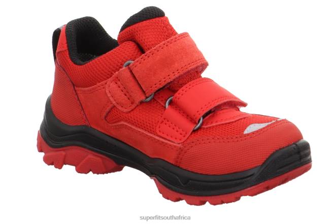 JUPITER - Sneakers low with Velcro Fastener Toddlers Red/Black NLL0726 Superfit Boots