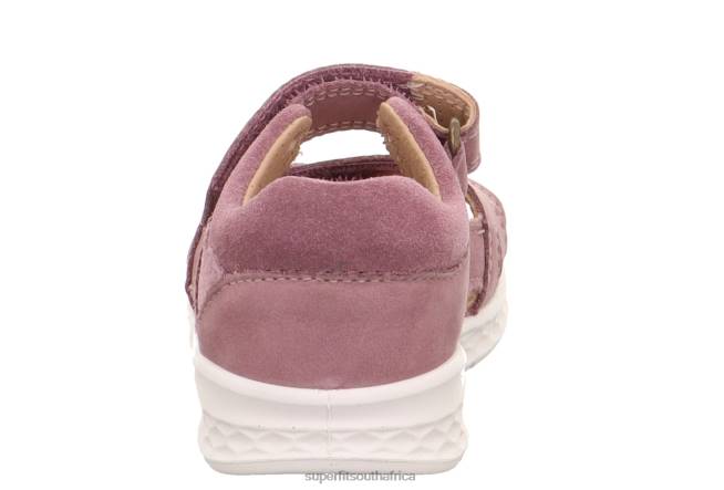 LAGOON - Sandal with Velcro Fastener Babies Purple NLL0201 Superfit Sandals