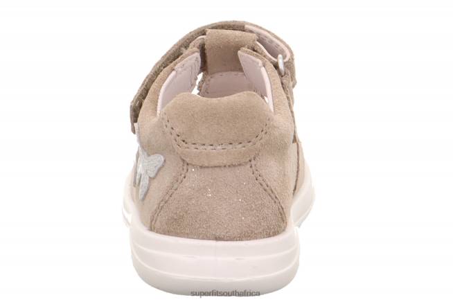 LILLO - Sneakers low with Velcro Fastener Babies Beige NLL0199 Superfit Sandals