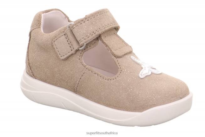 LILLO - Sneakers low with Velcro Fastener Babies Beige NLL0199 Superfit Sandals