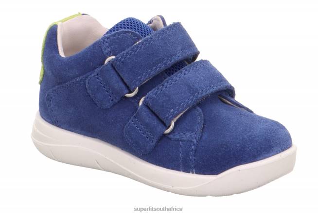 LILLO - Sneakers low with Velcro Fastener Babies Blue/Green NLL0269 Superfit Low Sneakers