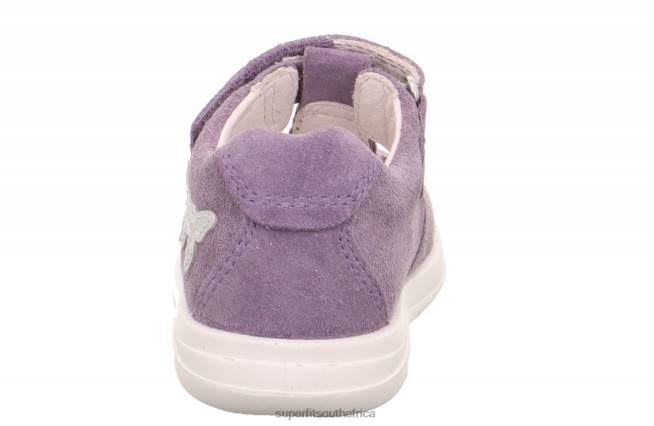 LILLO - Sneakers low with Velcro Fastener Babies Purple NLL0210 Superfit Sandals